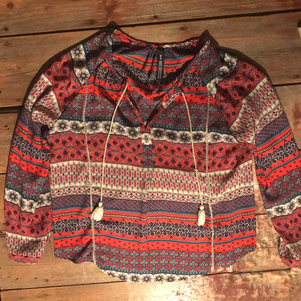 Design lab long sleeve shirt